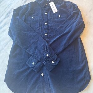Janie and Jack may corduroy button down
